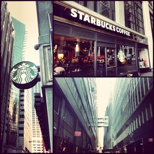 Front and Wall Starbucks